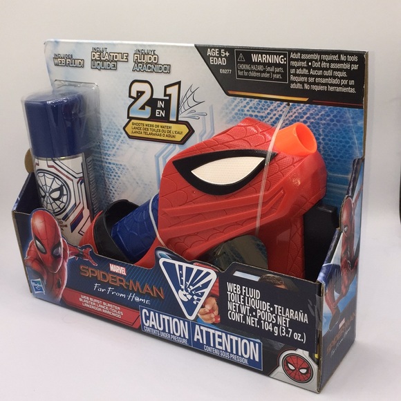 Marvel Spider-Man Far From Home Web Burst Blaster Toy - Picture 10 of 10